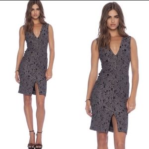 Alice + Olivia Embroidered Sheath Dress